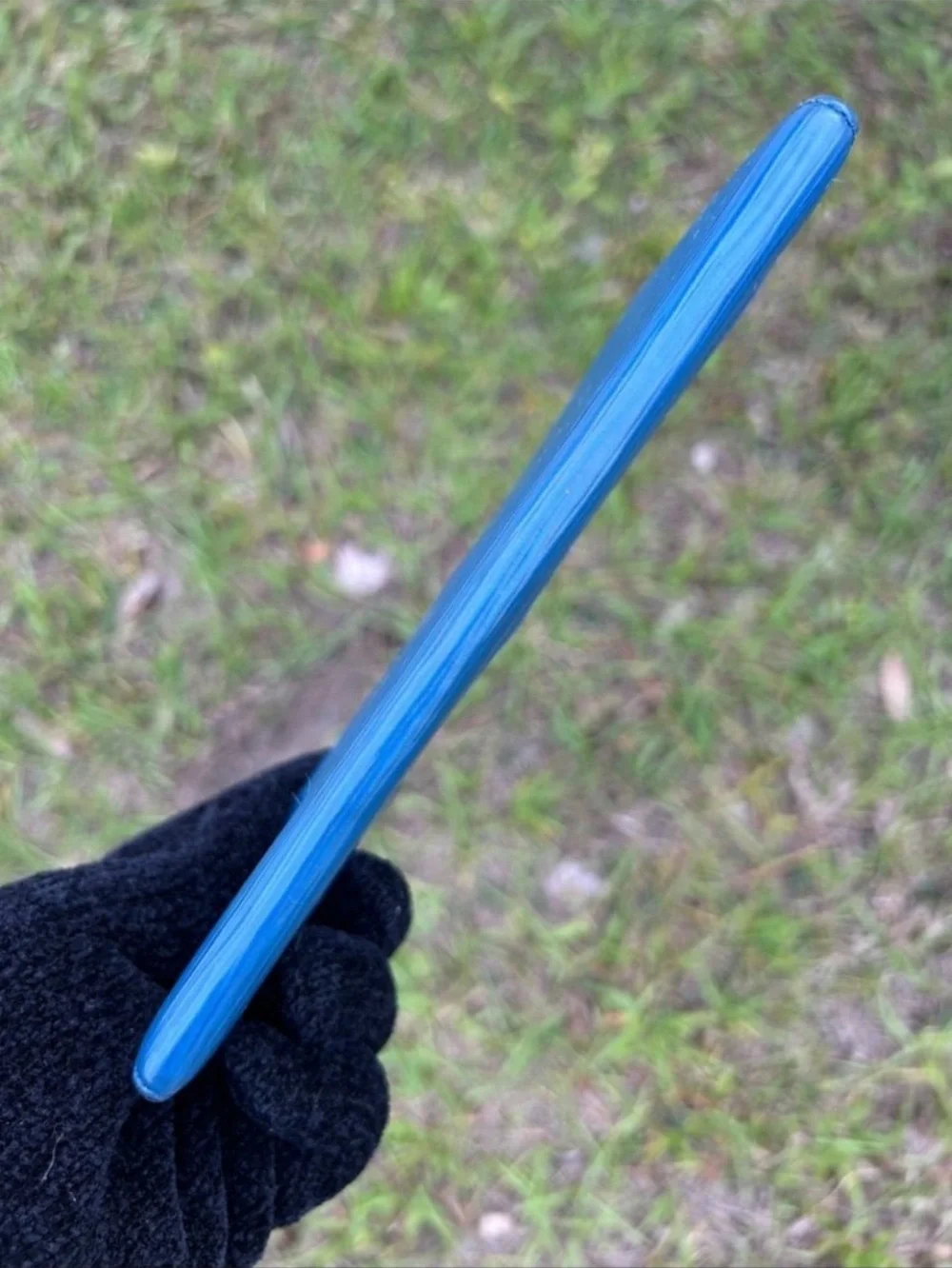 Blue Louis Vuitton Epi long wallet